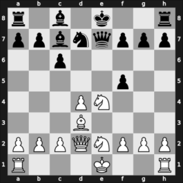 1969 Schwerin – Round 1 – Malich, Burkhard, Dr. – 1-0 – Bindrich, Oswald – G10