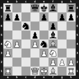 1969 Schwerin – Round 1 – Moehring, Guenther – 1/2-1/2 – Boehnisch, Manfred – G11