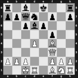 1969 Schwerin – Round 1 – Schoeneberg, Manfred – 1/2-1/2 – Golz, Werner – G26