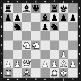 1969 Schwerin – Round 1 – Liebert, Heinz – 1/2-1/2 – Espig, Lutz – G31