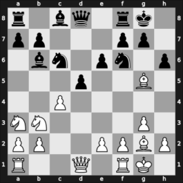 1969 Schwerin – Round 1 – Espig, Lutz – 1/2-1/2 – Bindrich, Oswald – G33