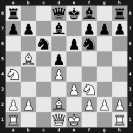 1969 Schwerin – Round 6 – Golz, Werner – 1/2-1/2 – Hennings, Artur – G53