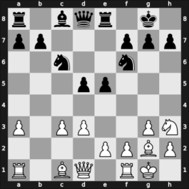 1969 Schwerin – Round 8 – Pietzsch, Wolfgang – 1/2-1/2 – Neukirch, Detlef – G63