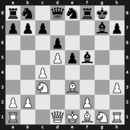 1969 Schwerin – Round 10 – Kuettner, Uwe – 0-1 – Vogt, Lothar – G79