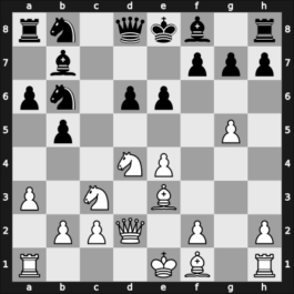 1969 Schwerin – Round 11 – Fuchs, Reinhart – 1/2-1/2 – Malich, Burkhard, Dr. – G84
