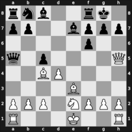 1969 Skopje – Round 1 – Matulovic, Milan – 1/2-1/2 – Kurajica, Bojan – G17