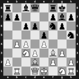 1969 Stary Smokovec – Round 9 – Ujtelky, Maximilian – 1/2-1/2 – Jansa, Vlastimil – G34