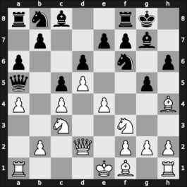 1969 Sweden – Round 1 – Nilsson, Zandor – 1/2-1/2 – Bergman Olsson, Eleonora – G19
