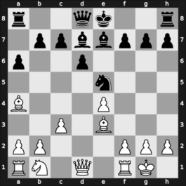 1969 Tallinn – Round 6 – Haag, Ervin – 1/2-1/2 – Keres, Paul Petrovich – G11