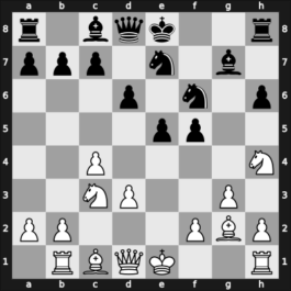1969 Tallinn – Round 25 – Keres, Paul Petrovich – 1/2-1/2 – Gufeld, Eduard – G13