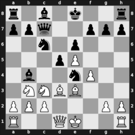 1969 Tallinn – Round ? – Szabo, Laszlo – 1/2-1/2 – Gufeld, Eduard – G15