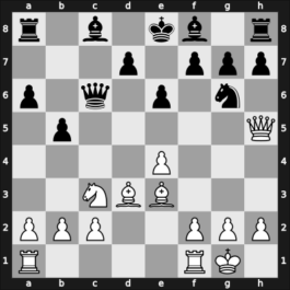 1969 Tbilisi – Round 1 – Lein, Andreas – 1/2-1/2 – Bronstein, David I – G5