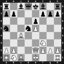 1969 Tbilisi – Round 1 – Gurgenidze, Bukhuti – 1/2-1/2 – Ciocaltea, Victor – G16