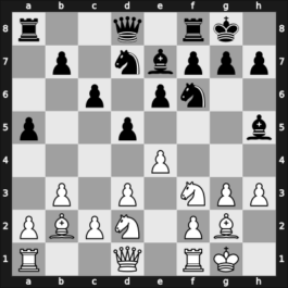 1969 Tbilisi – Round 1 – Spiridonov, Nikola – 1-0 – Shamkovich, Leonid – G18
