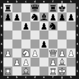 1969 Team match FRG-CSR – Round 2 – Unzicker, Wolfgang – 1/2-1/2 – Filip, Miroslav – G13