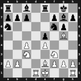 1969 URS Ch sf – Round ? – Shamkovich, Leonid – 1/2-1/2 – Stein, Leonid – G3