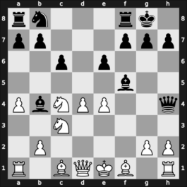 1969 URS Ch sf – Round ? – Tukmakov, Vladimir B – 1/2-1/2 – Shamkovich, Leonid – G4