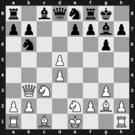 1969 URS Ch sf – Round ? – Shamkovich, Leonid – 1-0 – Ilivitsky, Georgy A – G15