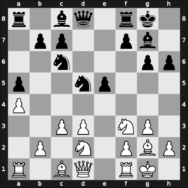 1969 URS Ch sf – Round 1 – Nezhmetdinov, Rashid – 1-0 – Pavlenko, Oleg – G2