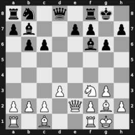 1969 URS Team Ch Grozny – Round 1 – Shamkovich, Leonid – 1-0 – Morgulov, Alexsander M – G10