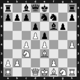 1969 URS-ch37 – Round 7 – Polugaevsky, Lev – 1/2-1/2 – Zaitsev, Igor A – G2