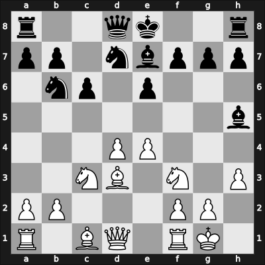 1969 URS-ch37 – Round 17 – Polugaevsky, Lev – 1/2-1/2 – Kupreichik, Viktor D – G6