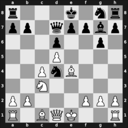 1969 URS-ch37 – Round ? – Liberzon, Vladimir M – 1-0 – Lutikov, Anatoly S – G2