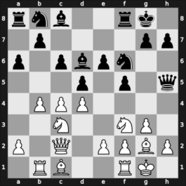 1969 US Open – Round 7 – Denker, Arnold S – 1-0 – Bolton, James – G16