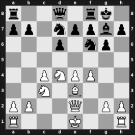 1969 US Open – Round 8 – Poschel, Paul – 1-0 – Denker, Arnold S – G21