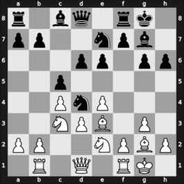 1969 US Open – Round 12 – Martinovsky, Eugene – 1/2-1/2 – Byrne, Ray – G33