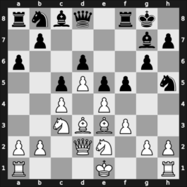 1969 USSR – Round 1 – Katalymov, Boris – 1-0 – Gulko, Boris – G3