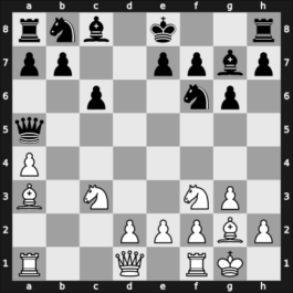 1969 USSR – Round 1 – Suetin, Alexey S – 1-0 – Mikenas, Alius – G5