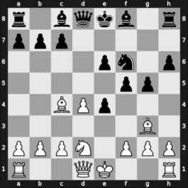 1969 USSR – Round 1 – Veresov, Gavriil – 1-0 – Radashkovich, Itchak – G10
