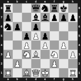 1969 USSR – Round 1 – Antoshin, Vladimir S – 1-0 – Arutiunov, Albert – G12