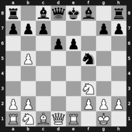 1969 USSR – Round 1 – Suetin, Alexey S – 1/2-1/2 – Faibisovich, Vadim Z – G40