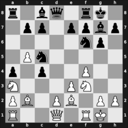 1969 USSR – Round 1 – Bronstein, David I – 1/2-1/2 – Ciocaltea, Victor – G45