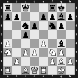 1969 USSR – Round 12 – Lutikov, Anatoly S – 1/2-1/2 – Zhujovitsky – G48
