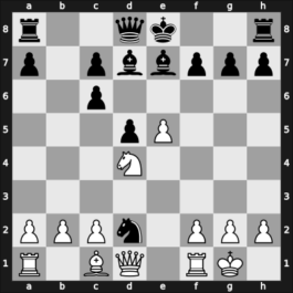 1969 Venice – Round 6 – Troianescu, Octav – 0-1 – Lengyel, Levente – G38