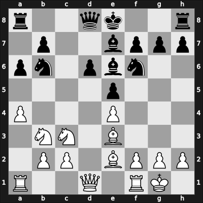 1969 Venice – Round 13 – Unzicker, Wolfgang – 1/2-1/2 – Tatai, Stefano – G80