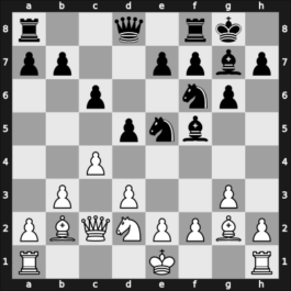 1969 Venice – Round 15 – Benko, Pal – 1-0 – Paoli, Enrico – G90