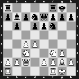 1969 Vidmar Memorial – Round 1 – Bajec, Borut – 1/2-1/2 – Unzicker, Ferdinand, Dr. – G2