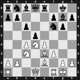 1969 Vidmar Memorial – Round 1 – Byrne, Ray – 1/2-1/2 – Gligoric, Sofija – G4