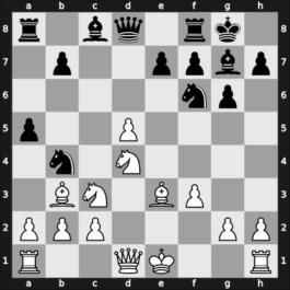 1969 Vidmar Memorial – Round 4 – Planinec, Albin – 1/2-1/2 – Damjanovic, Mato – G22