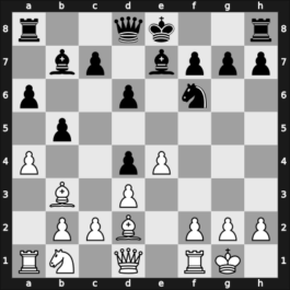 1969 Vidmar Memorial – Round 12 – Matanovic, Aleksandar – 1-0 – Robatsch, Karl – G40