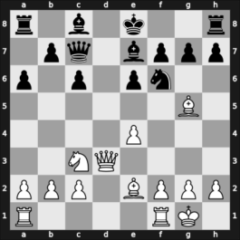 1969 Vidmar Memorial – Round 5 – Robatsch, Karl – 1/2-1/2 – Unzicker, Wolfgang – G4