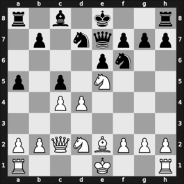 1969 Vidmar Memorial – Round 8 – Bajec, Ivo – 1/2-1/2 – Matanovic, Aleksandar – G7