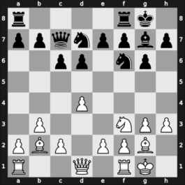 1969 Vilnius – Round 1 – Anikaev, Yuri N – 1/2-1/2 – Portisch, Ferenc – G18