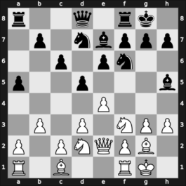 1969 Vilnius – Round 3 – Anikaev, Yuri N – 1/2-1/2 – Timman, Jan H – G27