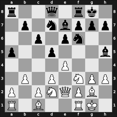 1969 Vilnius – Round 3 – Anikaev, Yuri N – 1/2-1/2 – Timman, Jan H – G27