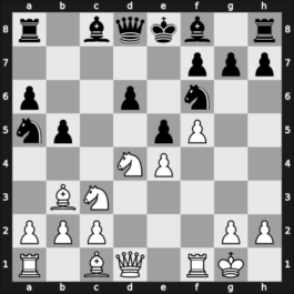 1969 Vrsac – Round 1 – Janosevic, Dragoljub – 1/2-1/2 – Masic, Almir – G5